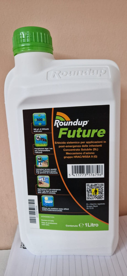 ROUNDUP FUTURE HERBICIDE TOTAL GLYPHOSATE LT.1 - PLATINE