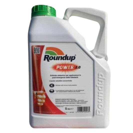 ROUNDUP 360 POWER 2.0 DISERBANTE ERBICIDA GLIFOSATE LT.5