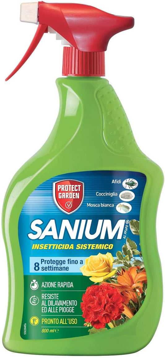 Protect Garden Sanium AL PFnPO, Insetticida Sistemico Pronto Uso 800 ML (Principio attivo SIVANTO)