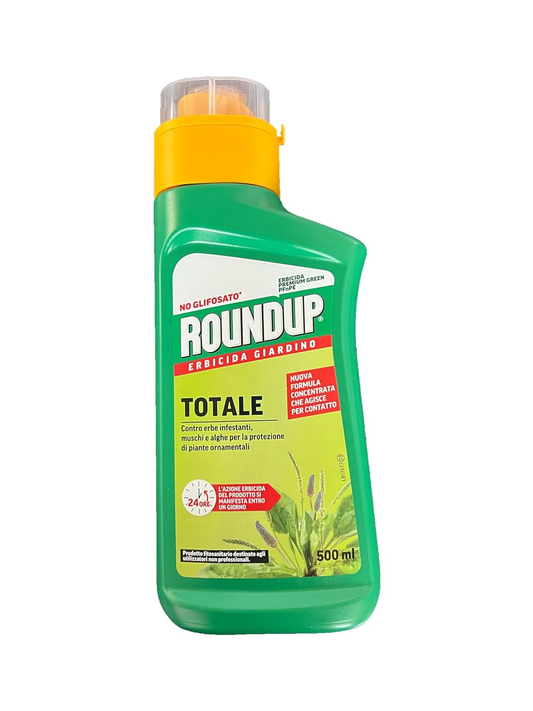 Roundup Erbicida Giardino 500ml, Nuova Formula per Utilizzatori Non Professionali