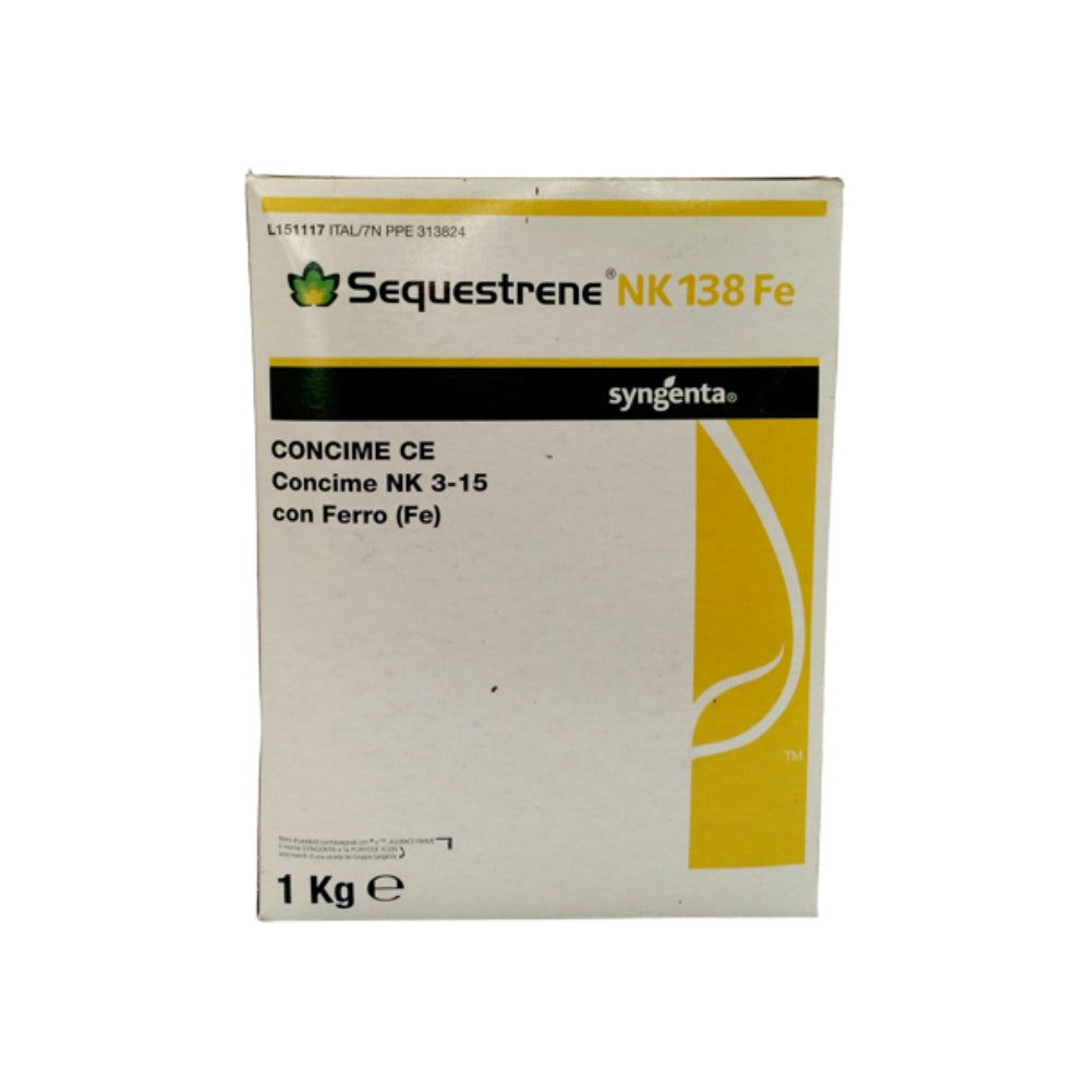 SYGENTA SEQUESTRENE NK 138 FE QUELATO DE HIERRO FERTILIZANTE 1 KG