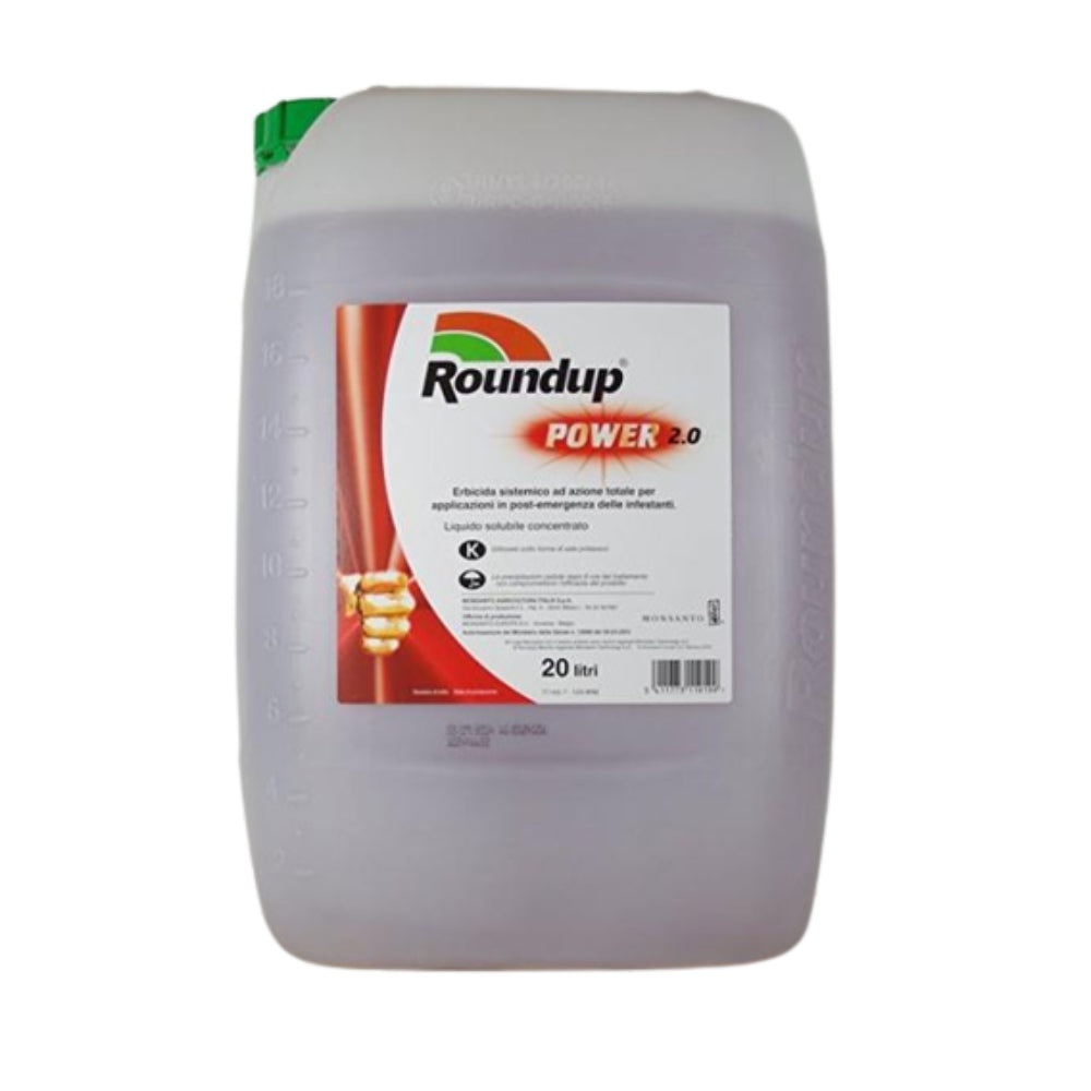 ROUNDUP 360 POWER 2.0 DISERBANTE ERBICIDA GLIFOSATE 20 L